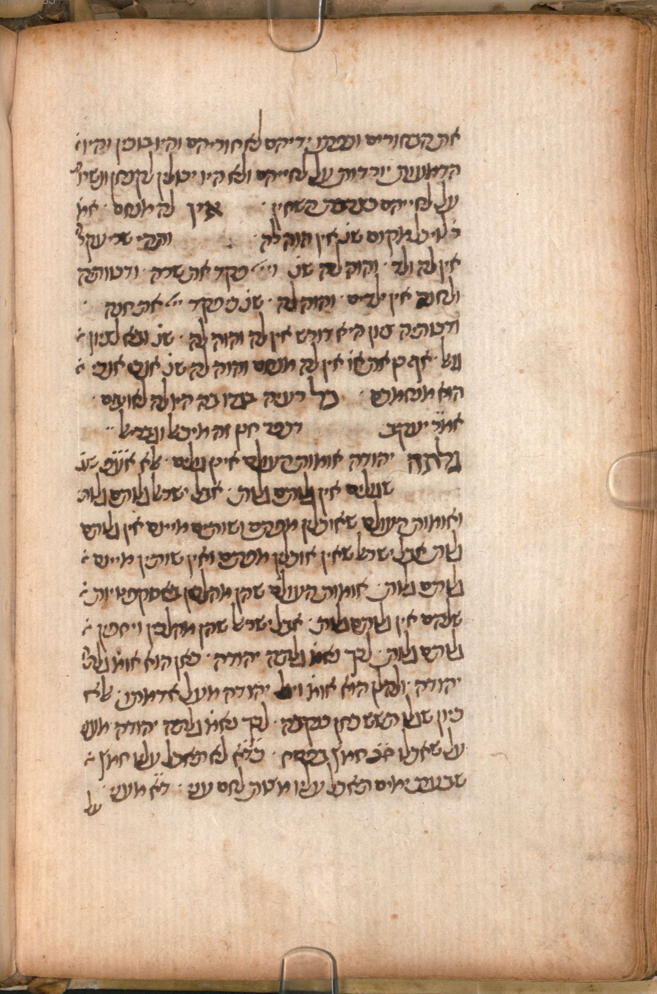 Image of item, e.g. a manuscript page