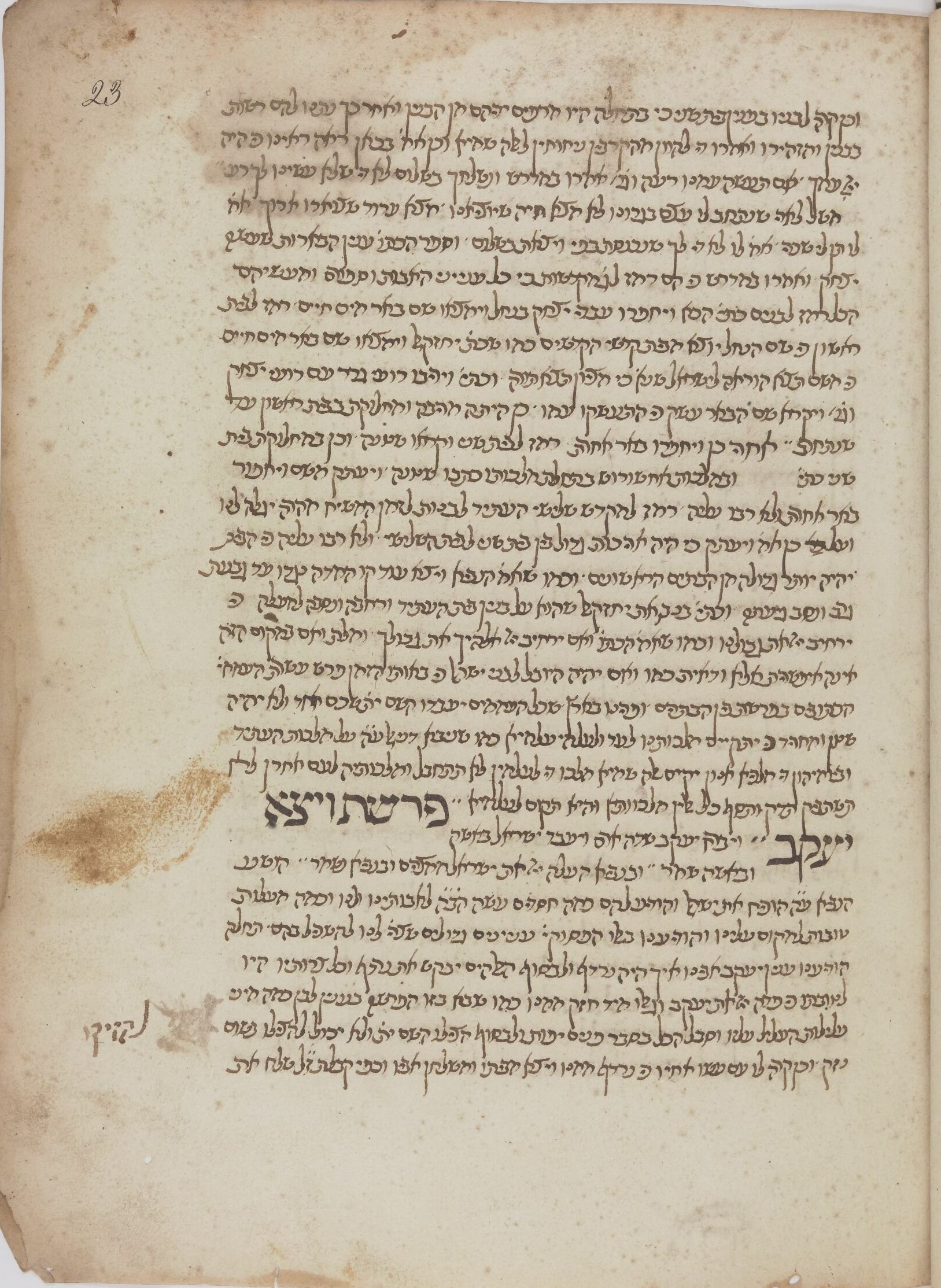 Image of item, e.g. a manuscript page