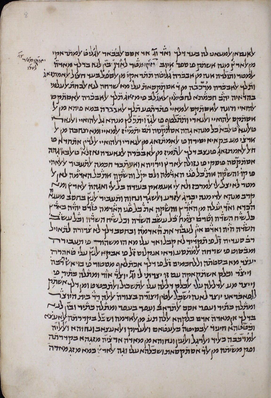 Image of item, e.g. a manuscript page