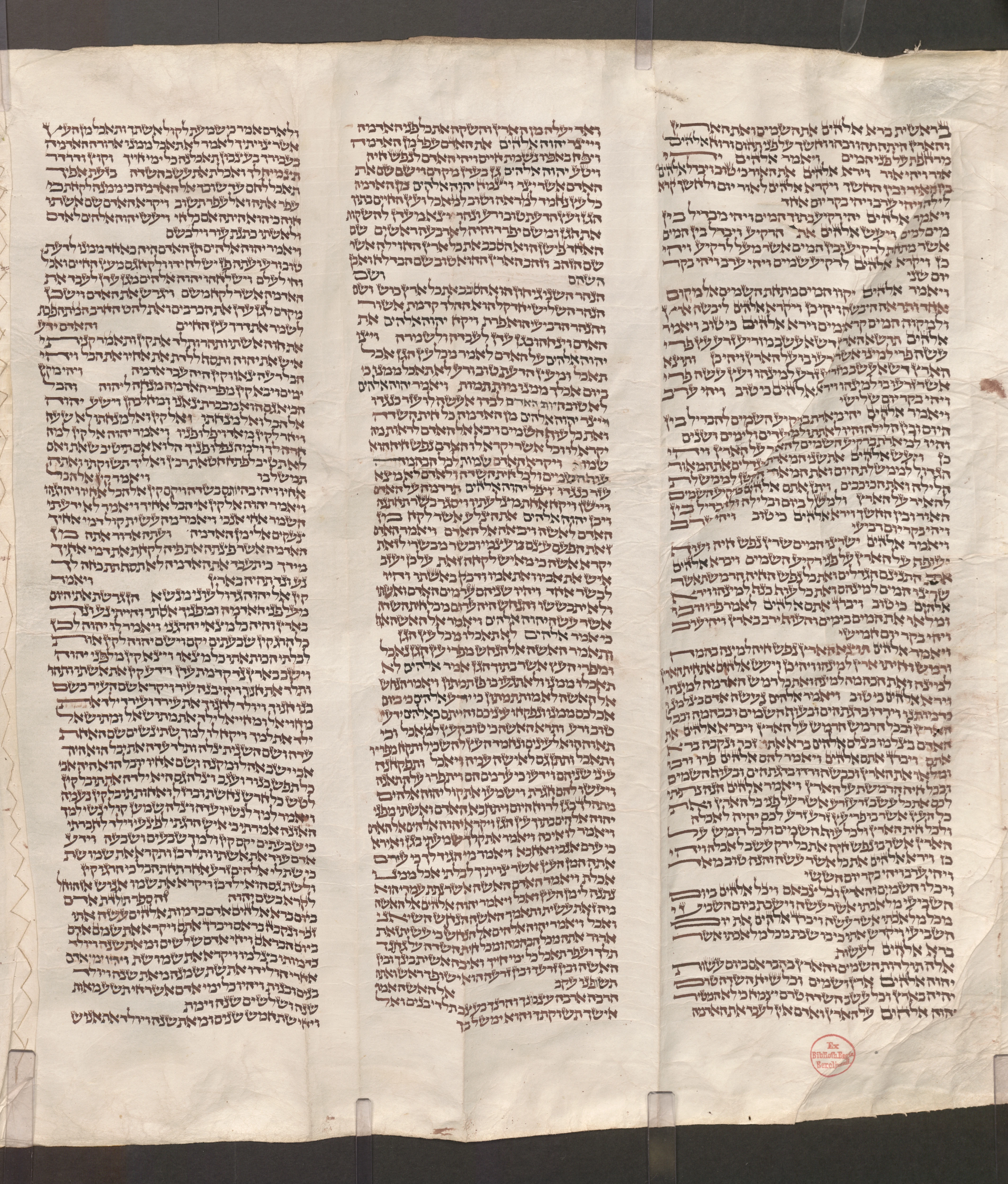 Image of item, e.g. a manuscript page