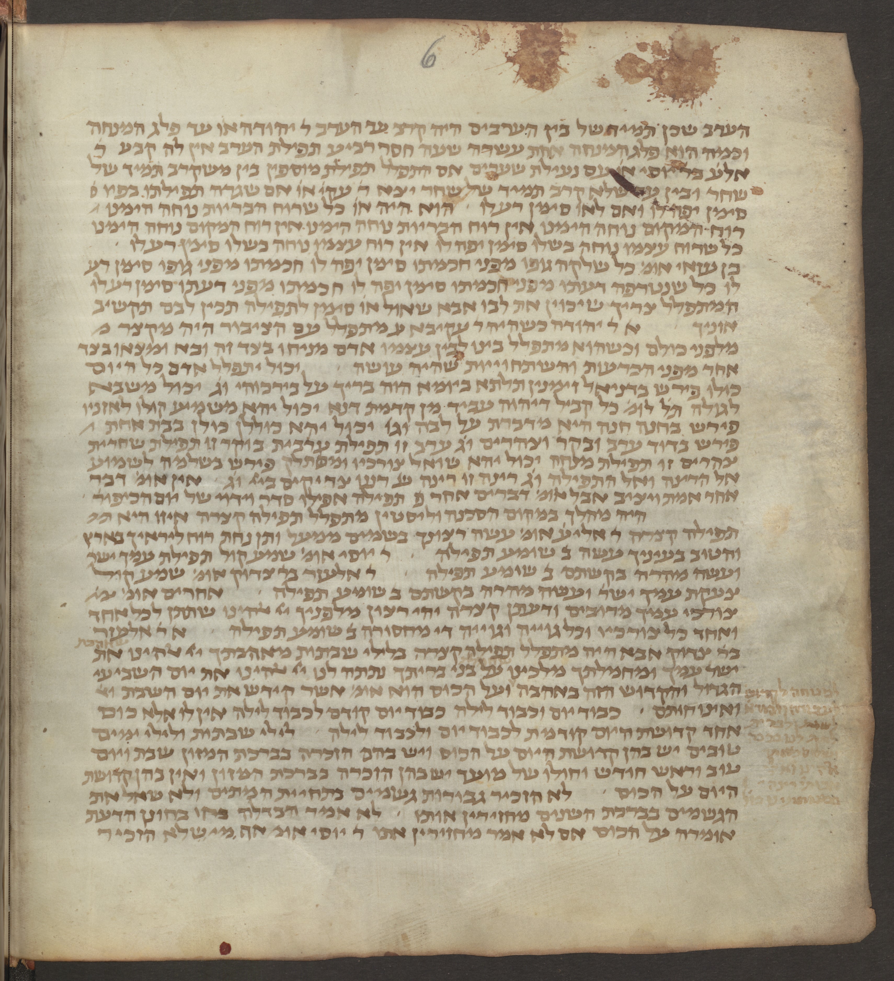 Image of item, e.g. a manuscript page