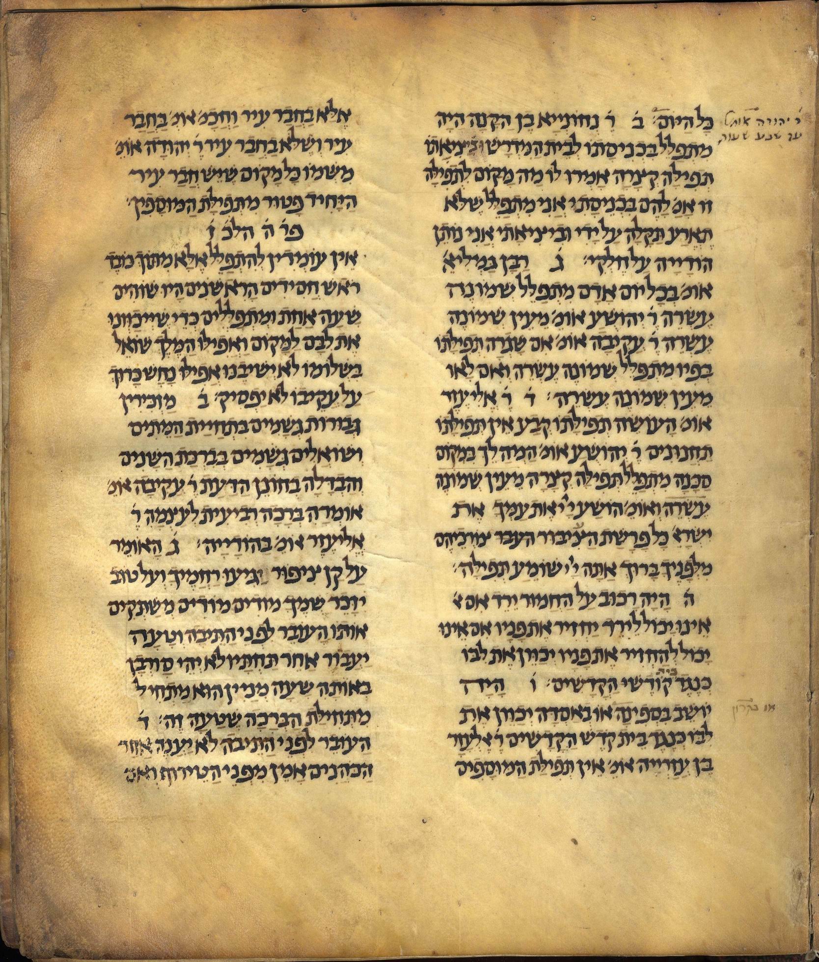 Image of item, e.g. a manuscript page